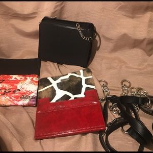 Small Miche purse with 2 covers and extra straps
